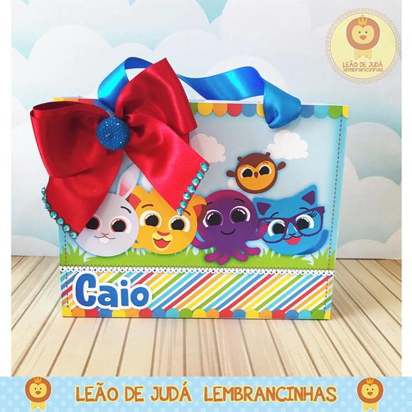 Sacolinha para festa tema bolofofos