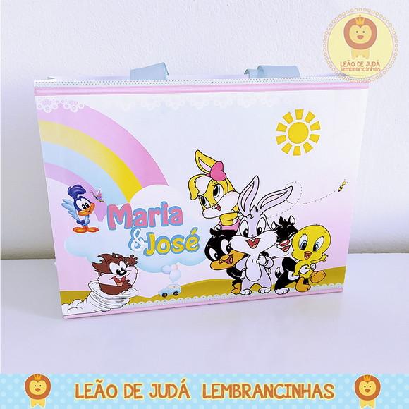 Sacolinha para Festa Tema Looney Tunes Baby
