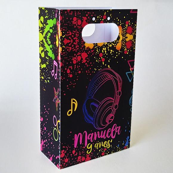 Sacolinha para Festa Tema Neon