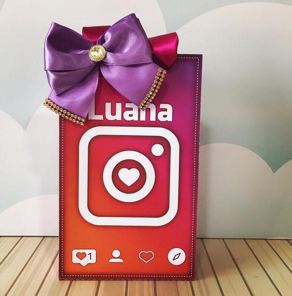 Sacolinha para Festa Tema Redes Sociais