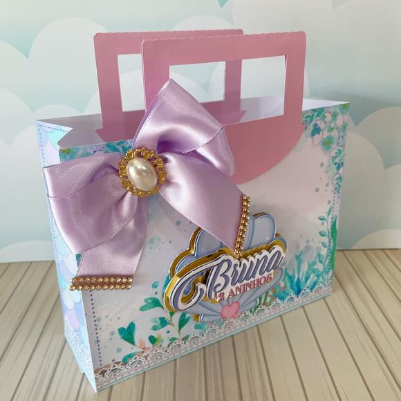 Sacolinha para Festa Tema Sereia