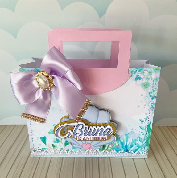 Sacolinha para Festa Tema Sereia