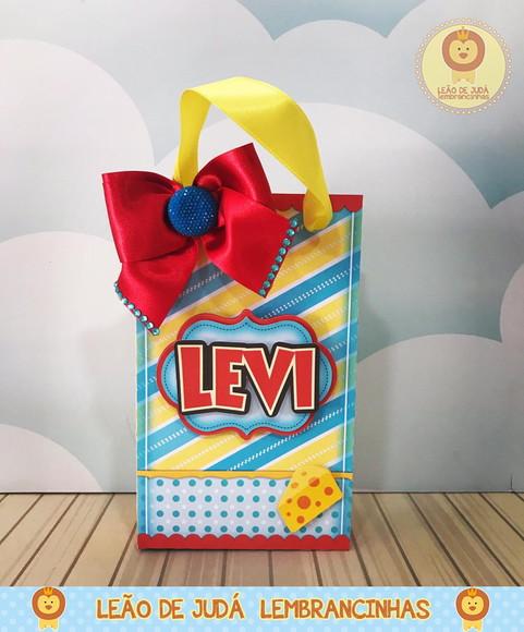 Sacolinha para festa tema tom e jerry