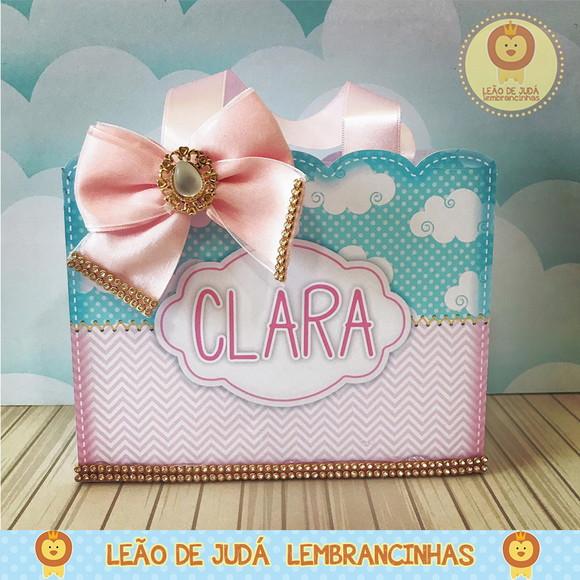 Sacolinha tema brinquedo menina
