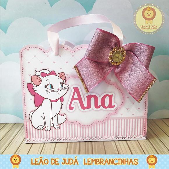 sacolinha tema gatinha marie