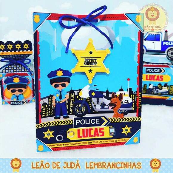 Sacolinha tema Policial