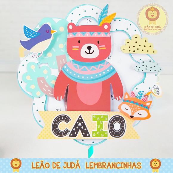 TOPO DE BOLO animalzinho
