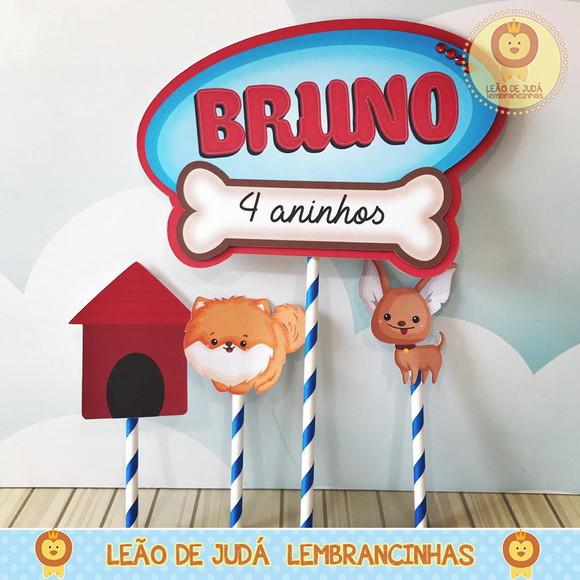 TOPO DE BOLO Cachorrinho