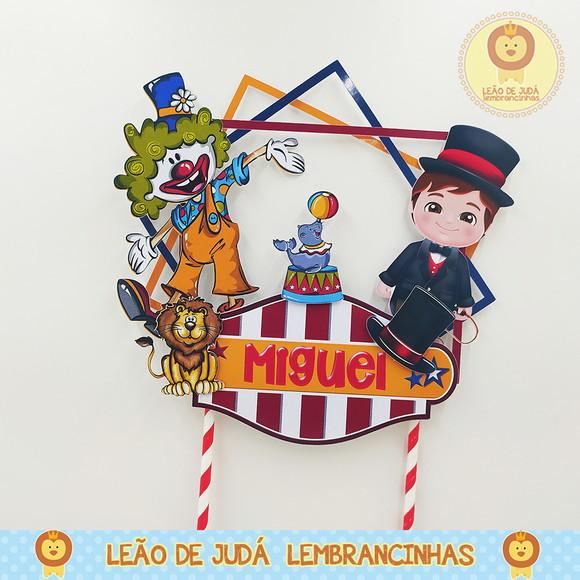 TOPO DE BOLO circo