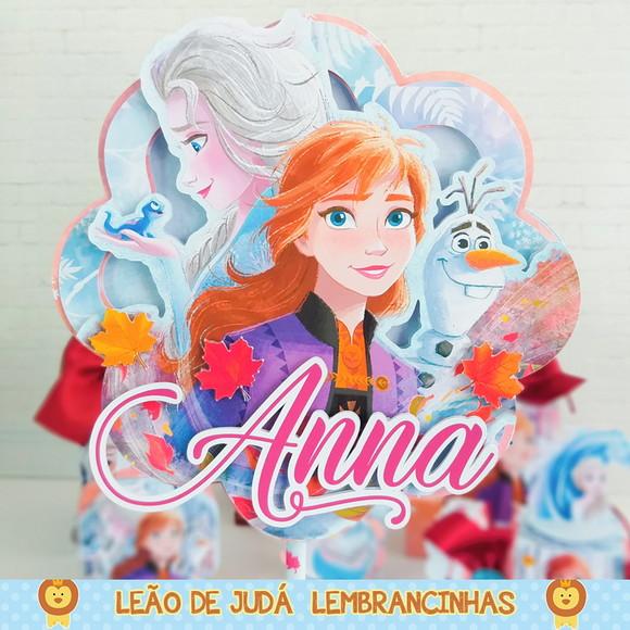Topo de bolo Frozen