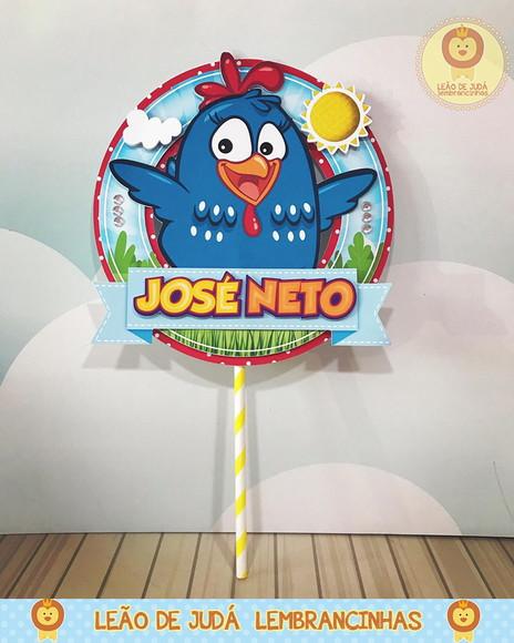 TOPO DE BOLO galinha pintadinha