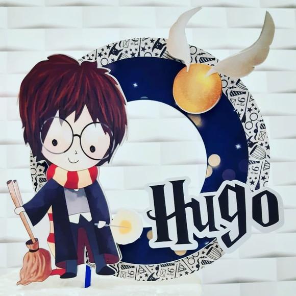 TOPO DE BOLO harry potter