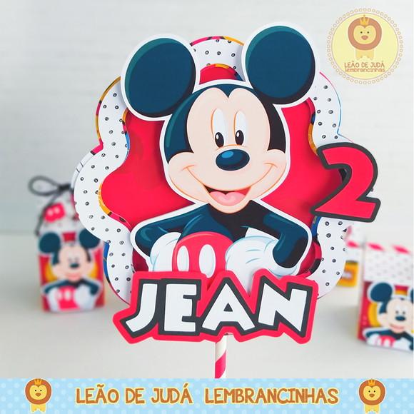 TOPO DE BOLO mickey