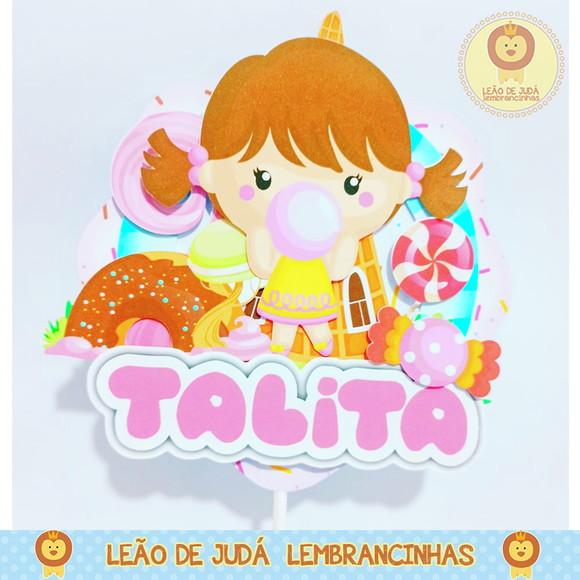 TOPO DE BOLO mundo doce