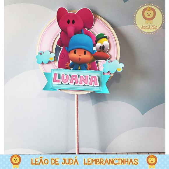 TOPO DE BOLO Pocoyo