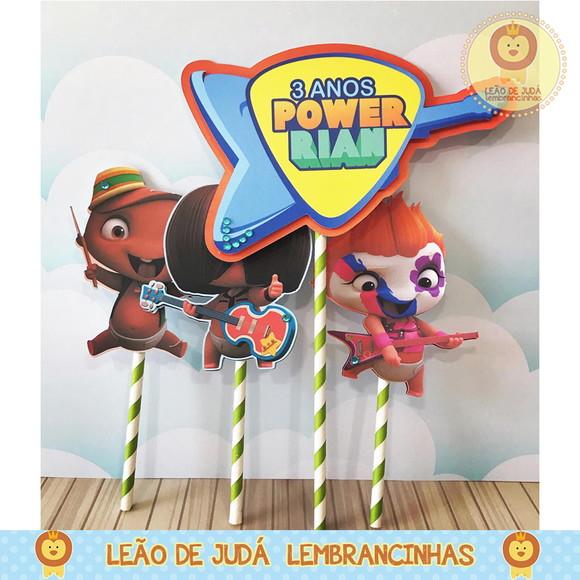 TOPO DE BOLO power rockers