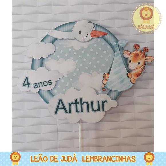 TOPO DE BOLO safári