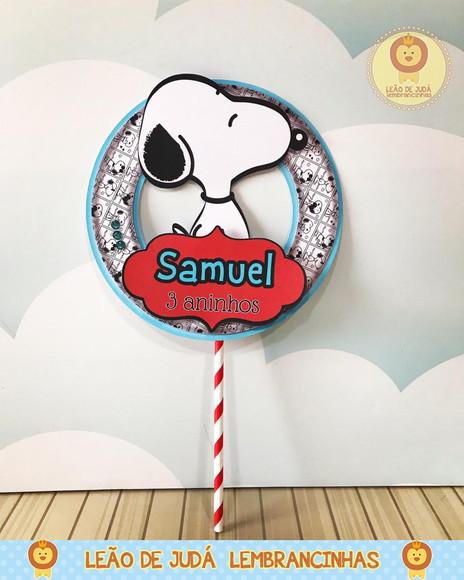 TOPO DE BOLO snoopy