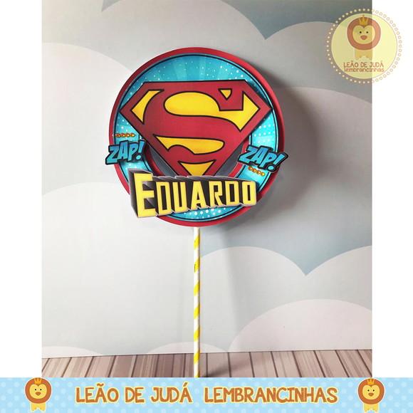 TOPO DE BOLO superman