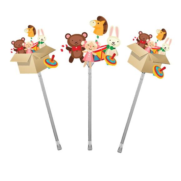 Topper para Docinho Fabrica de Brinquedos