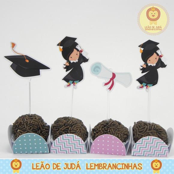 Topper para Docinho formatura
