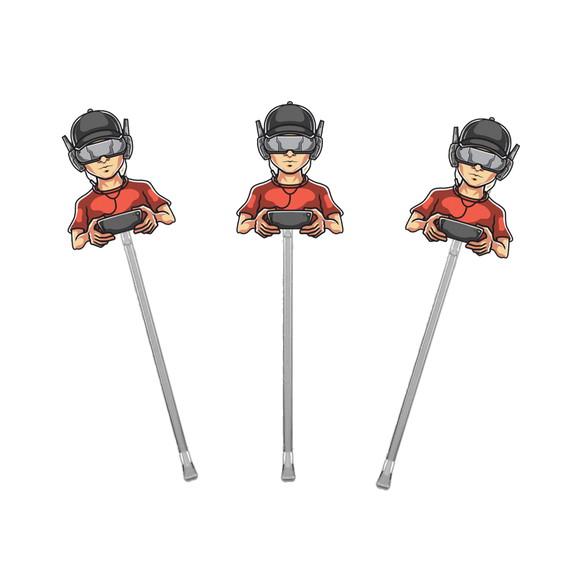 Topper para Docinho Gamer