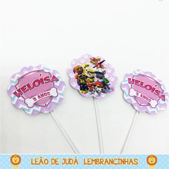 Topper para Docinho Patrulha Canina