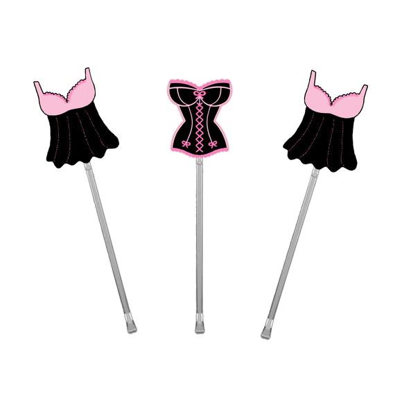 Topper para Docinho Tema Chá de Lingerie