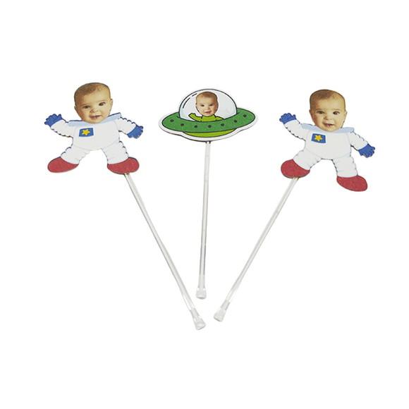 Topper para Docinhos Tema Astronauta