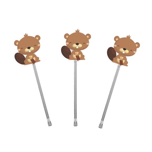 Topper para Docinhos Tema Bosque 50 Unidades