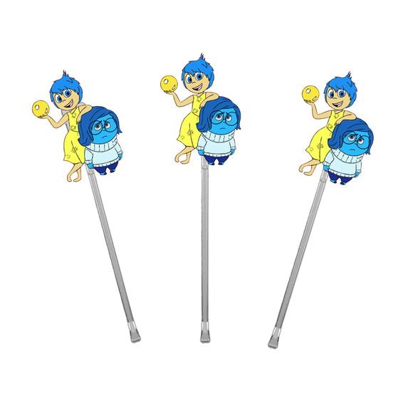 Topper para Docinhos Tema Divertida Mente 50 Unidades