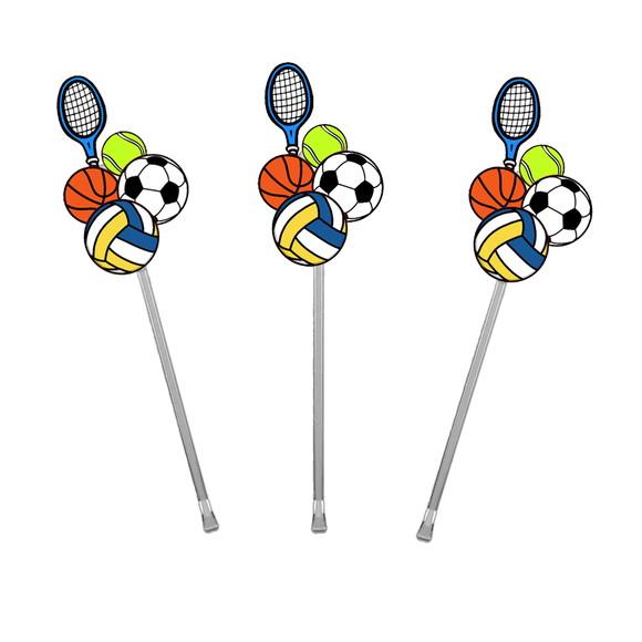Topper para Docinhos Tema Esporte 50 Unidades