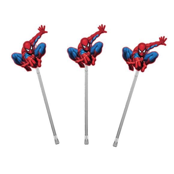 Topper para Docinhos Tema Homem Aranha 50 Unidades