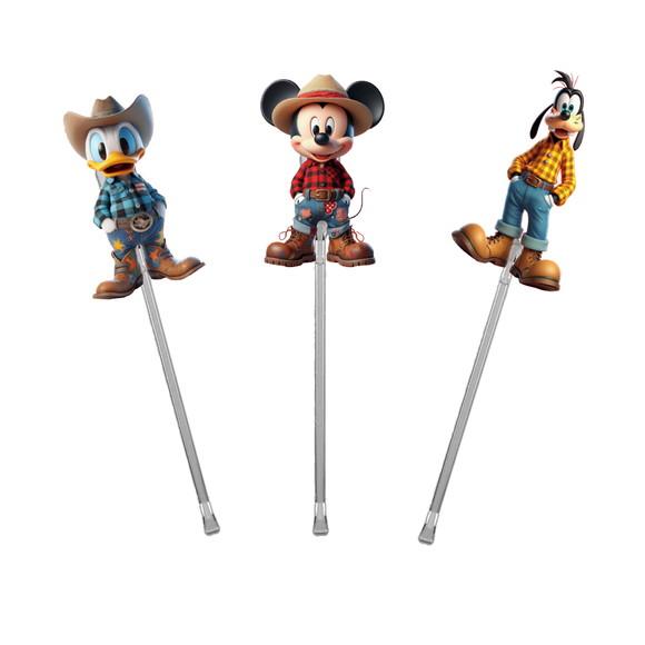 Topper para Docinhos Tema Mickey Fazendeiro 50 Unidades