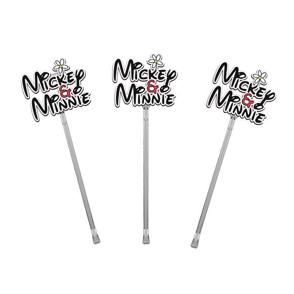 Topper para Docinhos Tema Mickey e Minnie 50 Unidades