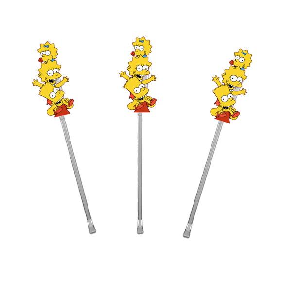 Topper para Docinhos Tema os Simpsons 50 Unidades
