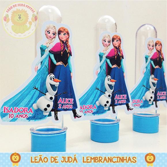 Tubete 13cm tema Frozen