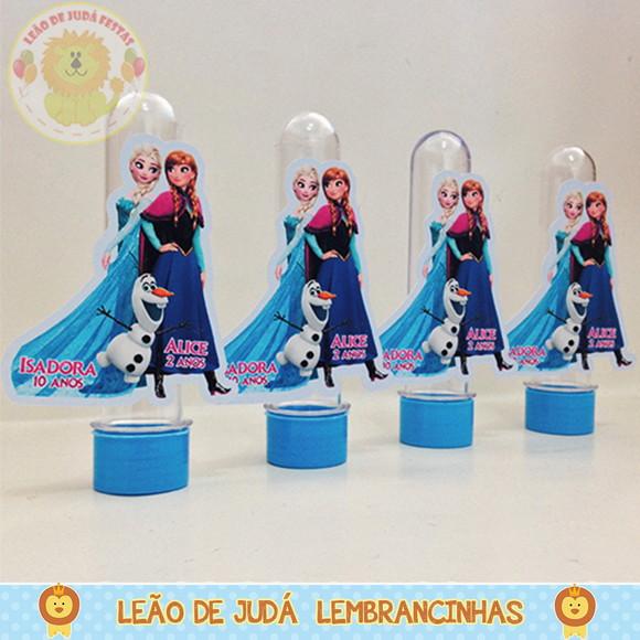 Tubete 13cm tema Frozen