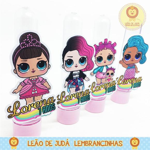 Tubete 13cm tema LOL