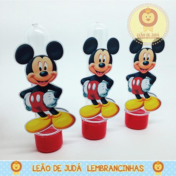 Tubete 13cm tema Mickey
