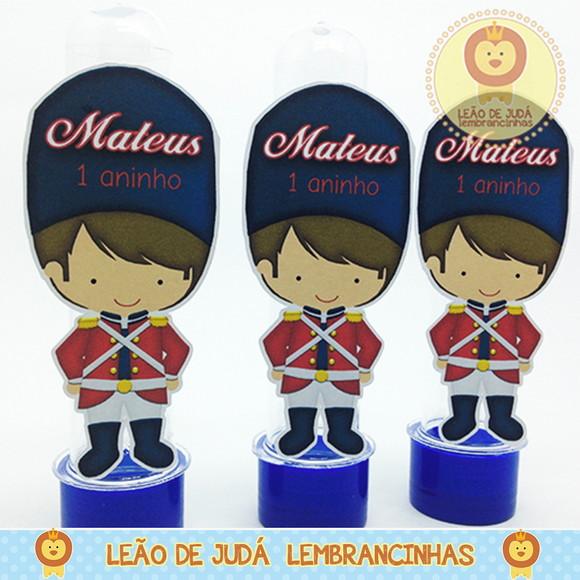 Tubete 13cm tema Soldadinho de Chumbo