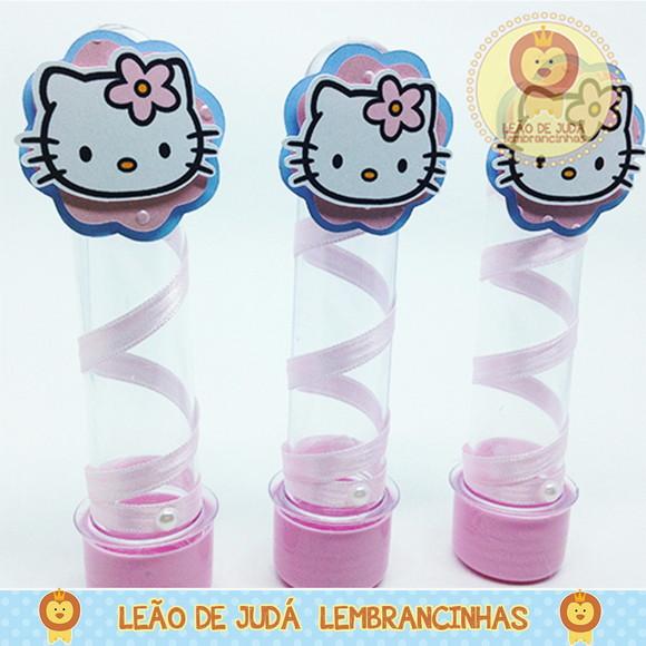 Tubete Fita Tema hello kitty