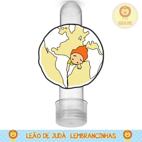 Tubete personalizado tema aquarela toquinho