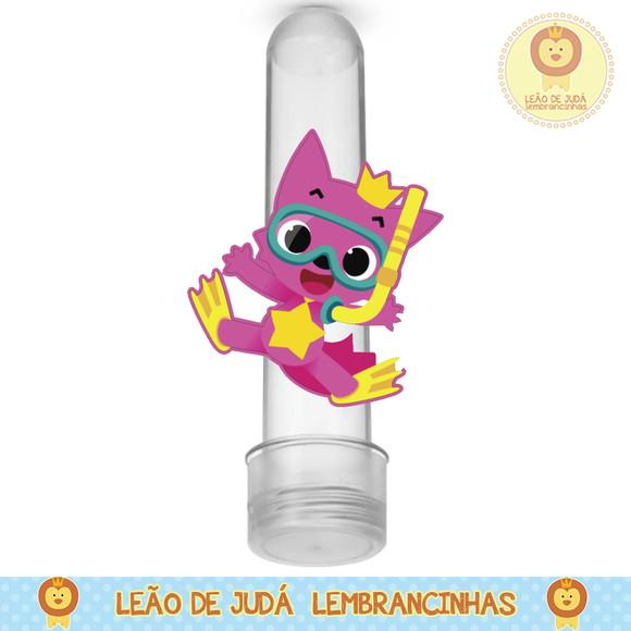 Tubete personalizado tema baby shark