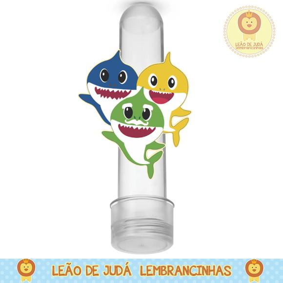 Tubete personalizado tema baby shark