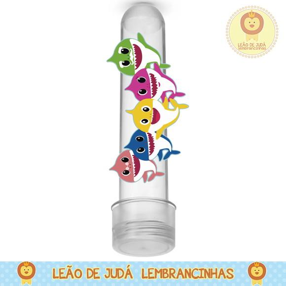 Tubete personalizado tema baby shark