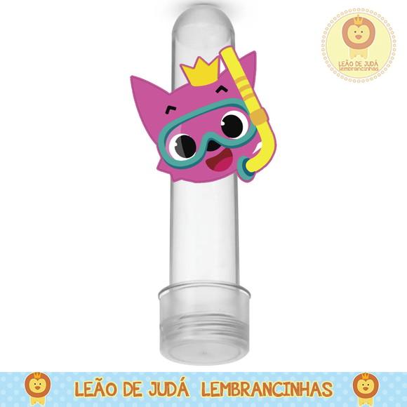Tubete personalizado tema baby shark