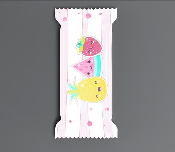 Bala Lembrancinha Personalizada para Festa Frutas Kawaii