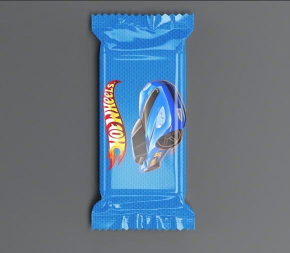 Bala Lembrancinha Personalizada para Festa Hot Wheels