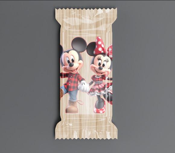 Bala Lembrancinha Personalizada para Festa Mickey Fazendeiro